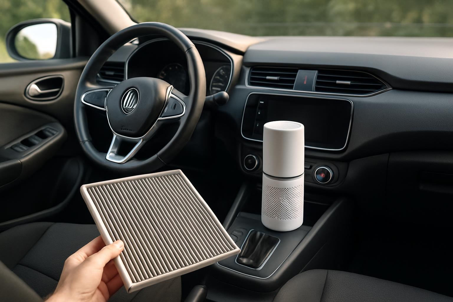 Renault Clio, Fiat Egea ve Toyota Corolla araç içi kabin hava filtresi ve hava temizleyici kullanımı