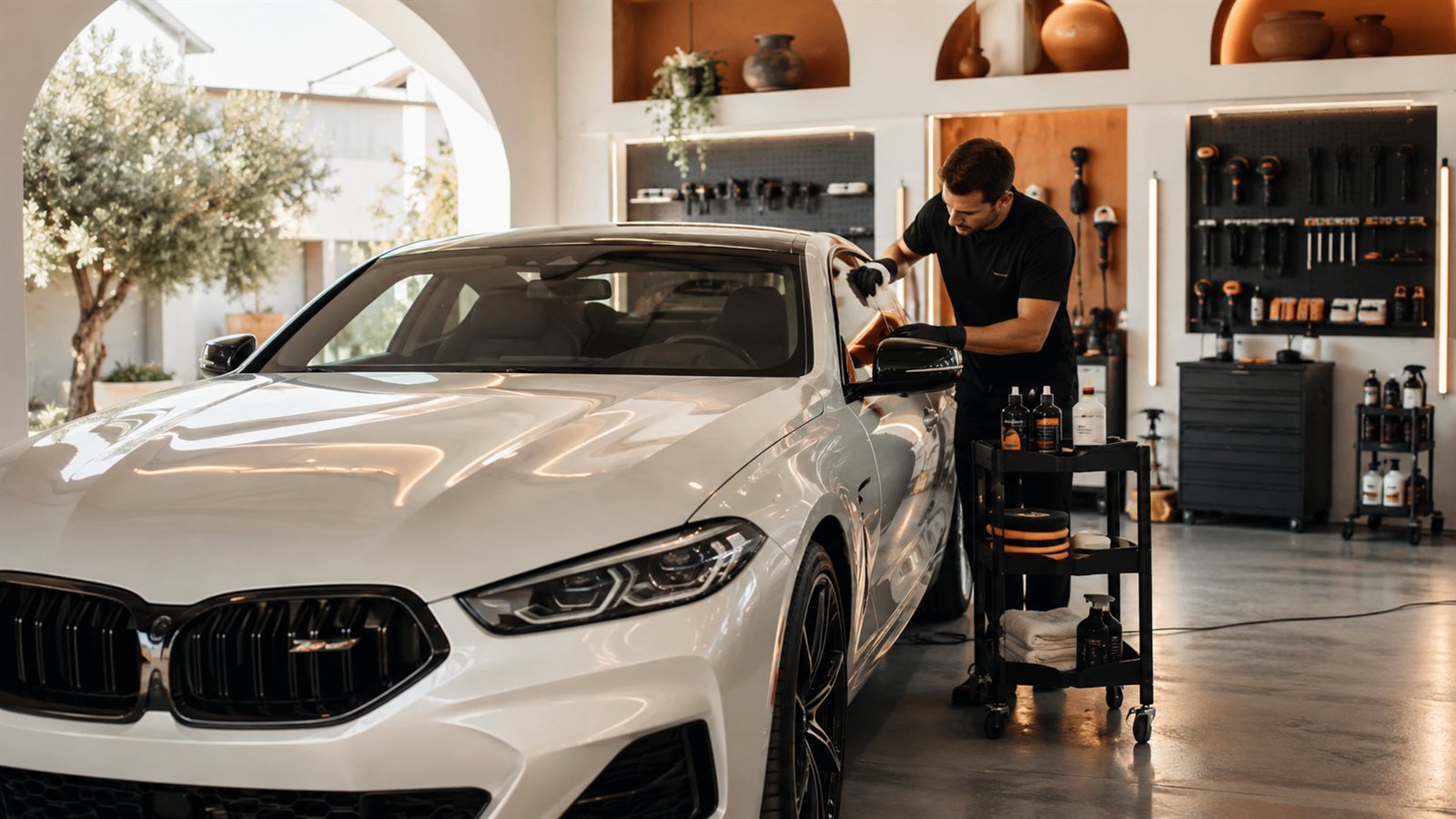 Ege Detailing Studio — Örnek Profil atölye görünümü